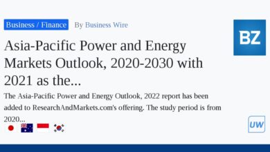 Asia-Pacific Power and Energy Markets Outlook, 2020-2030 with 2021 as the Base Year - ResearchAndMarkets.com